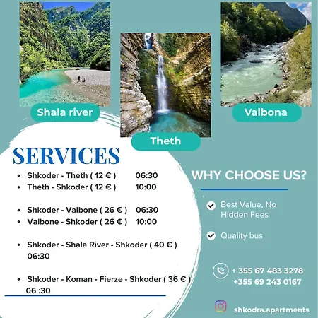 Jacuzzi Appartement Shkodër